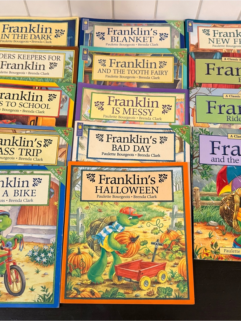 Franklin Collection of 14 soft cover books
